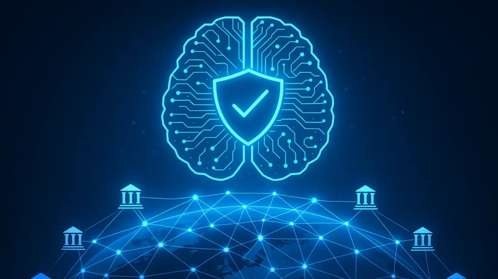 AI-driven fraud detection and cybersecurity in banking.